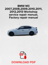 BMW M3 2007,2008,2009,2010,2011,
2012,2013 Workshop service repair manua... - $12.98 CAD+
