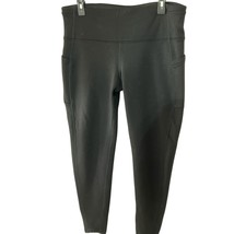 Athleta Women&#39;s Size 1XL  Altitude Tight in Polartec Power Stretch Black - $39.95