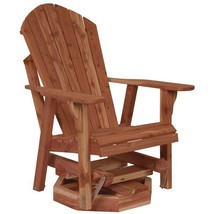 ADIRONDACK SWIVEL GLIDER CHAIR - Amish Red Cedar Outdoor Furniture - £638.66 GBP