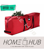 Christmas Tree Storage Bag Large Fits Trees Up To 9 ft. Red 65” x 15” x 30” - $24.20 CAD