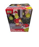 Gemmy Lighted The Grinch &amp; Cindy Lou 6 Ft Airblown Inflatable Christmas ... - $80.00