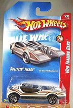 2008 Hot Wheels #96 Web Trading Cars 20/24 SPLITTIN&#39; IMAGE White Variation w/5Sp - $7.80