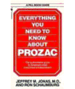 Everything You Need to Know about Prozac (used paperback) - £8.64 GBP