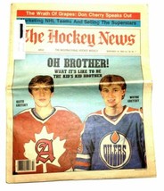 Vintage The Hockey News Wayne Gretzky 1982 Edmonton Journal Oh Brother Keith NHL - £62.50 GBP