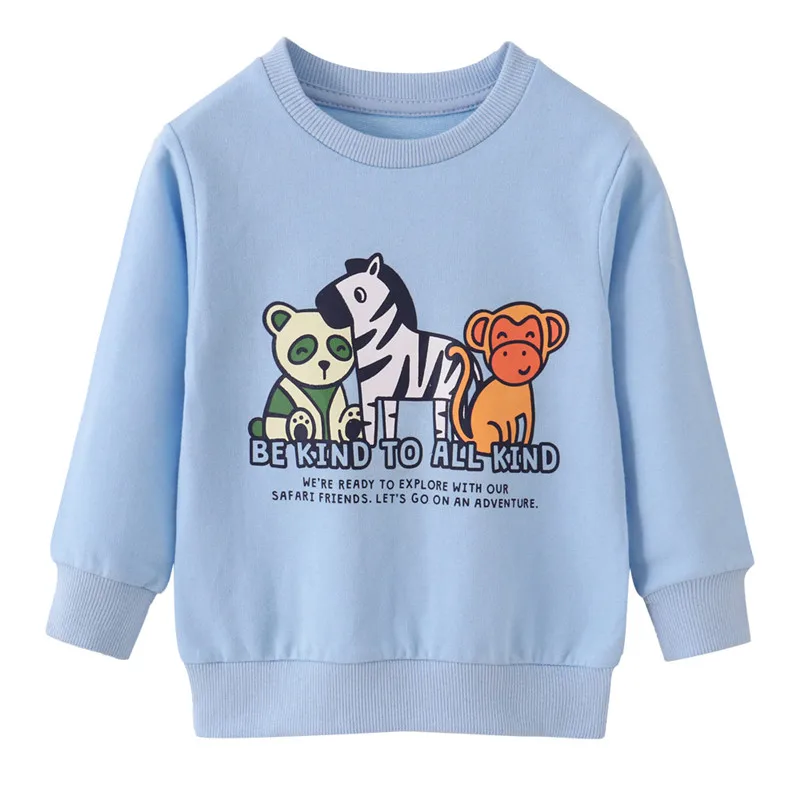 Jumping Meters New Arrival Baby Sweatshirts Hot Selling  Cotton  Tops Fashion Bo - £77.05 GBP