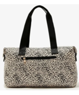 Mali &amp; Lili Weekender Bag - Cream and Black Leopard Print - $566.90 MXN