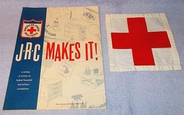 American Junior Red Cross Makes It Activities and Red Cross Patch - £10.35 GBP