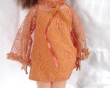  Crissy 17&quot; Doll w Growing Red Hair 1968  Orange Lace Dress and Bloomers - £23.59 GBP