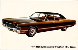 Car Dealership McCauley Motors Merced California 1971 Marquis Sedan Postcard Y14 - £8.57 GBP