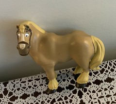 Disney Toy Beauty and The Beast 4 Inch Philippe Belles Horse Figurine Toy Tan - £9.09 GBP