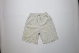 Vtg 80s Streetwear Womens Large Distressed Paris Safari Bermuda Cuffed S... - $29.65