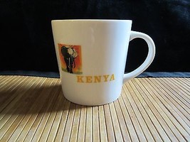2005 Starbucks Kenya Africa Arabia Coffee Mug Tea Cup Latin America Yellow 16 oz - £14.83 GBP