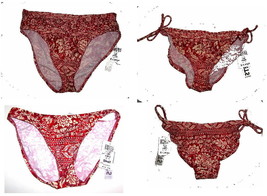 Sunsets Praire Red Bandana Print Bikini Swimsuit Separates NWT - £31.96 GBP