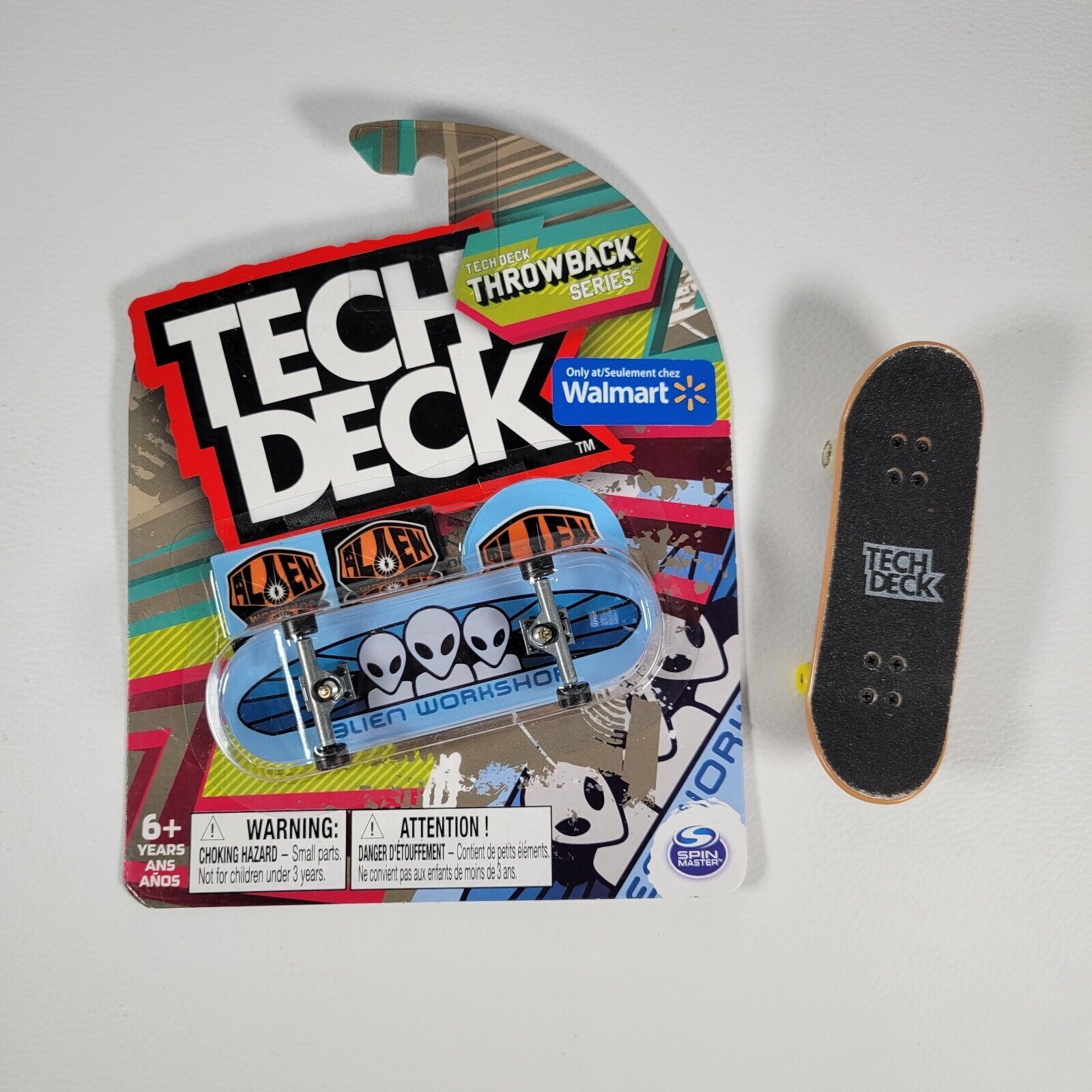 Tech Deck Throwback Series Alien Workshop Plus DGK Stevie Williams Knockout - £9.56 GBP