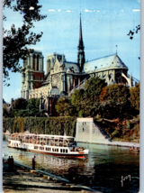 The Banks of the Seine Notre Dame Paris France Postcard - £5.19 GBP