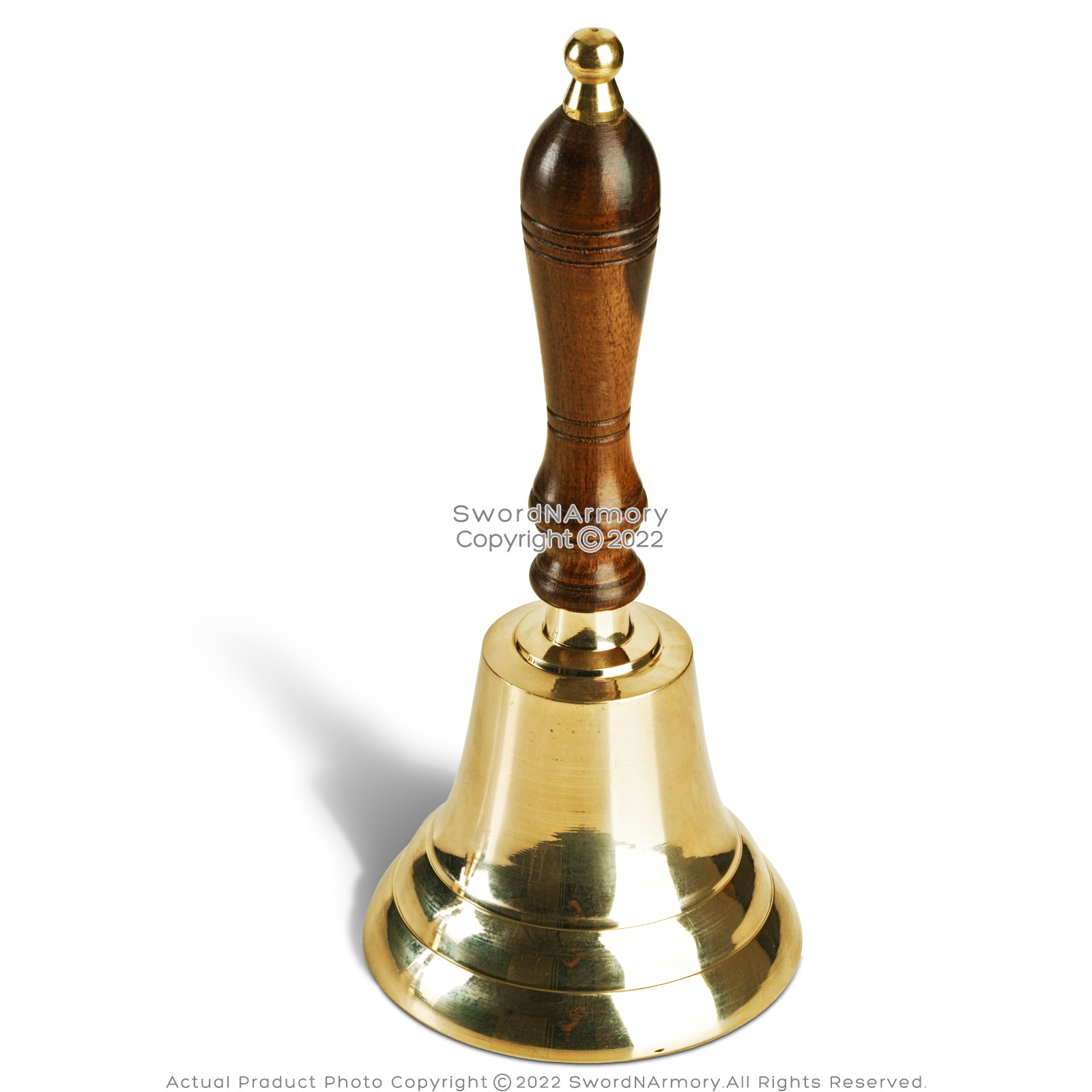 Handmade Brass School Bell Gift Souvenir - $15.82