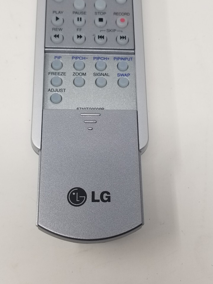 LG TV Remote Control  6710T00009B Replacement Tested Silver OEM Item image 2
