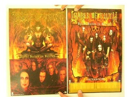Cradle Of Filth Poster 2 sided Band Shot Bitter Suites To Succubi - $17.79