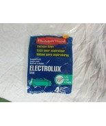 LOT OF 4 GENUINE rubbermaid ELECTROLUX TYPE C CANISTER VACUUM CLEANER BAGS - $7.99