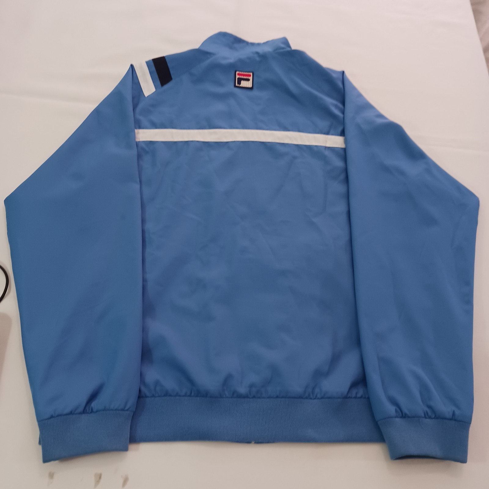 Fila Sony Ericsson Full Zip Tennis Warmup Jacket Blue Men's XL VTG Master Miami Item image 2