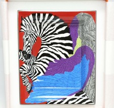 Hermes Change tray Zebra Pegasus Ashtray Alice Shirley porcelain horse - £586.43 GBP