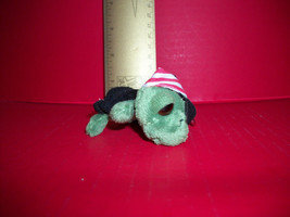 Toy Gift Russ Plush Shecky Pirate Turtle Stuffed Animal Keychain Eye Patch New - £11.45 GBP