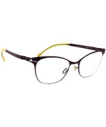 Mykita Eyeglasses Mckenzie COL 225 Plum Cat Eye Metal Frame Germany 49[]... - $346.16 CAD
