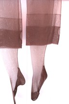 VTG Nylon Stockings La France #200 Seamed Hosiery Cuban Brown Toast Sz10... - $88.21