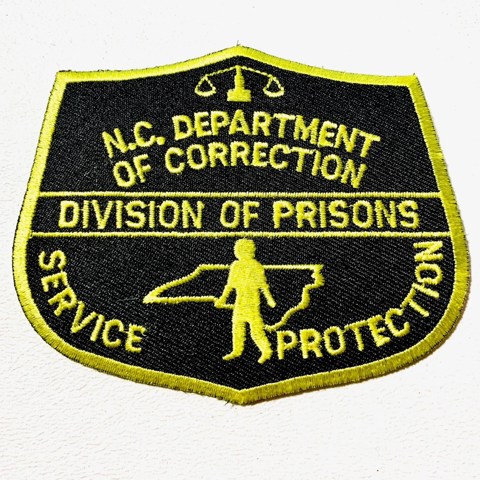 North Carolina Department of Corrections Tactical Patch - $3.95