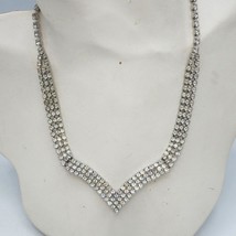 Jeweled Necklace 1970&#39;s Costume Jewelry J.C. Penney - $44.54