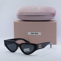 MIU MIU MU03ZS 1AB5S0 Black/Dark Grey 54-17-140 Sunglasses New Authentic - £252.67 GBP