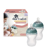 Tommee Tippee Closer to Nature Silicone Bottle 260ml 2 Pack - $94.41