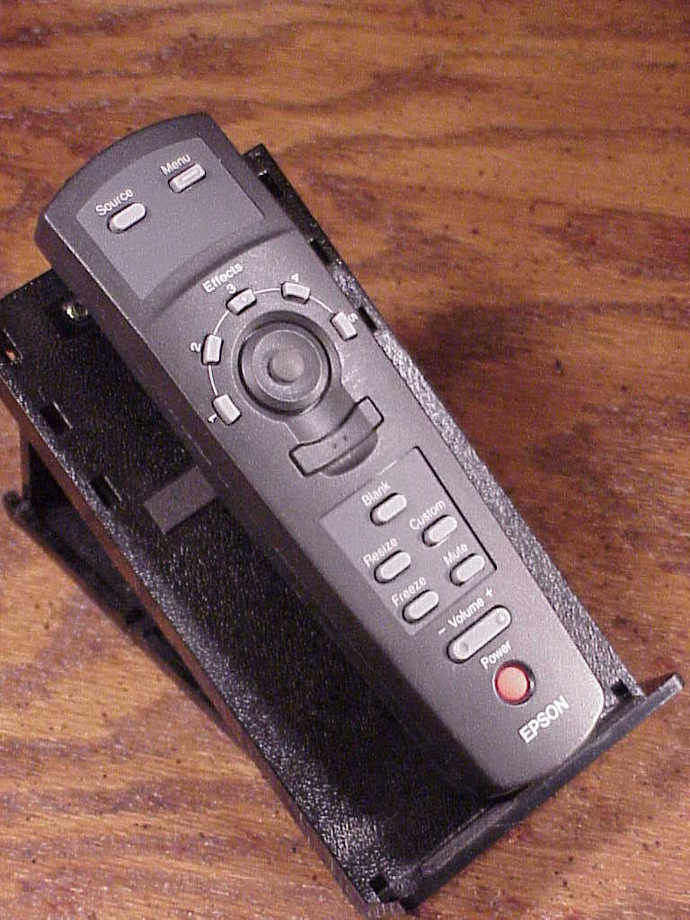 Epson Projector Remote Control, no. 7544009, used, cleaned and tested, Japan - $13.95