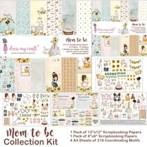 CRAFTERS CORNER/DRESS MY Collection KIT MOM to BE - £29.87 GBP