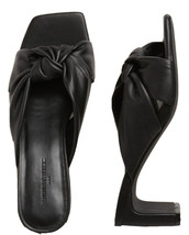 NEW Banana Republic Factory Women’s Twisted Knot Sandals Black Size 9 NWT - £38.72 GBP