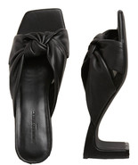 NEW Banana Republic Factory Women’s Twisted Knot Sandals Black Size 9 NWT - £38.55 GBP