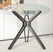  Modern Table Base 28&quot; Metal Coffee Table Legs with Suction Cups, Desk  - £51.90 GBP