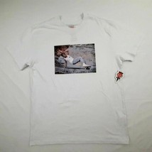 RVCA Men&#39;s T-shirt Size Medium White TM18 - £13.23 GBP