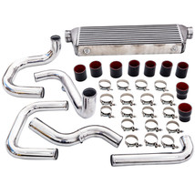 Intercooler &amp; Piping &amp; Coupler Kit for Honda Civic 92-00 for Acura Integ... - £292.14 GBP