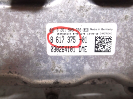 13-14-15-16 BMW 328I/528I/ MEVD172P /ENGINE COMPUTER.ECU image 3