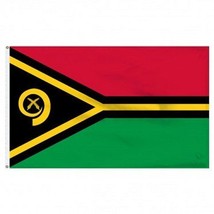 Vanuatu Nylon Flag 4&#39;x6&#39; - £76.89 GBP