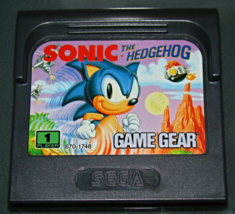 SEGA GAME GEAR - SONIC THE HEDGEHOG (Game Only) - $18.00