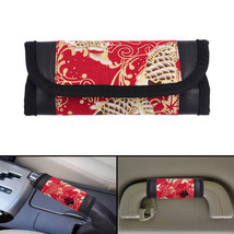 JDM Sakura Koi Fish Red Universal Car Handbrake PU Leather Sleeves Cover Kit - £9.50 GBP