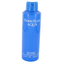 Perry Ellis Aqua Cologne By Body Spray 6.8 oz - £23.61 GBP