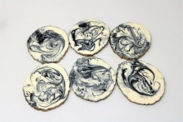 Wonderlist Handicrafts Resin Coasters for Living Room Decorative Coaster... - £18.67 GBP