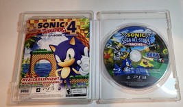 Sonic &amp; Sega ALL-STARS Racing (Sony Play Station 3, 2009) PS3 Complete W/ Manual - £7.61 GBP