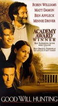 Good Will Hunting...Starring: Ben Affleck, Matt Damon, Robin Williams (used VHS) - £9.33 GBP