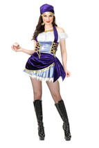 Mystic Gypsy Halloween Costume Women&#39;s Adult Small 5 7 - £39.80 GBP