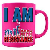 I Am the Resistance America American FIst in the Air - Colored Mug - $29.69