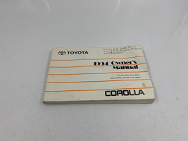 1999 Toyota Corolla Owners Manual OEM E03B32051 - £21.57 GBP